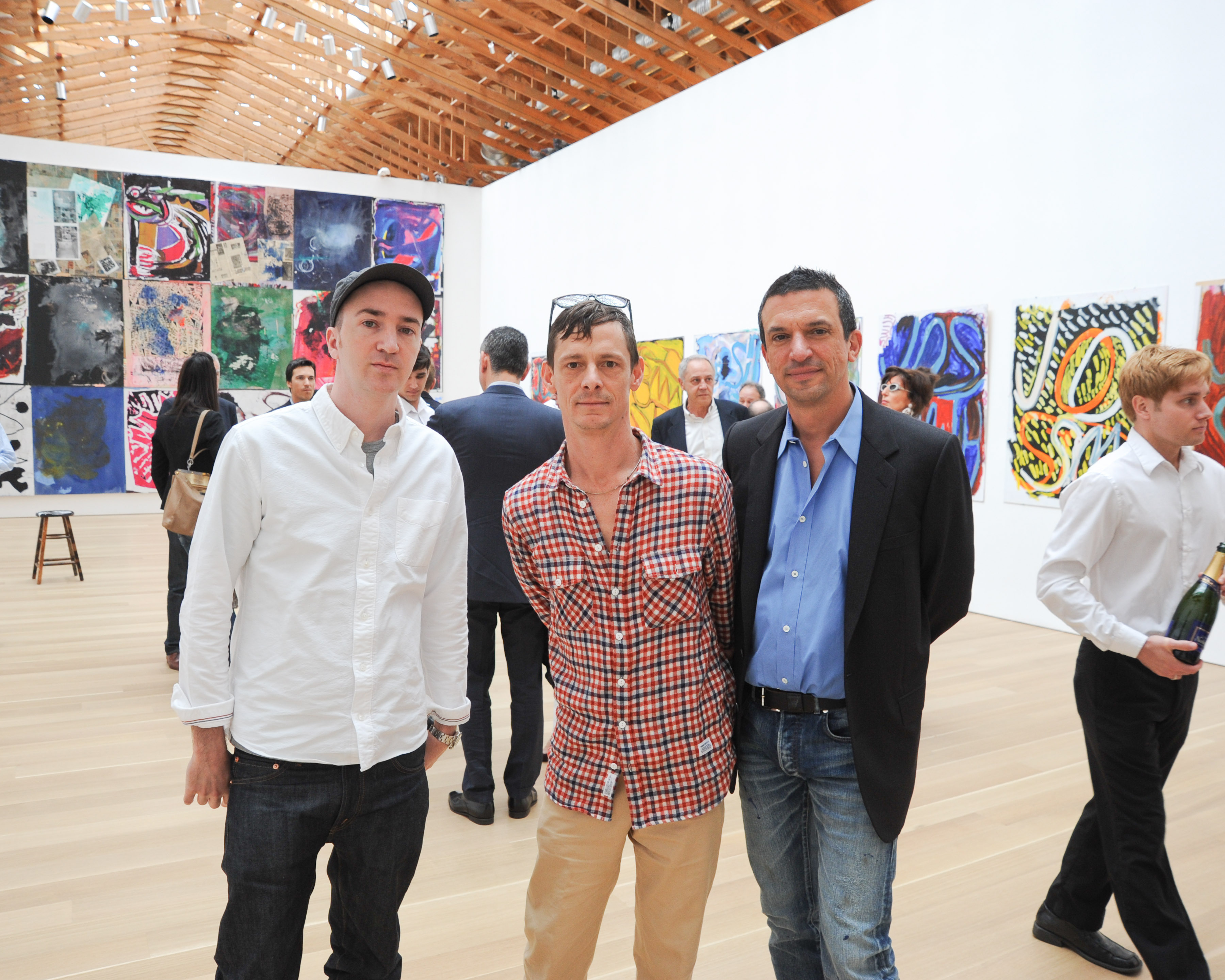 Josh Smith The American Dream Opening - The Brant Foundation