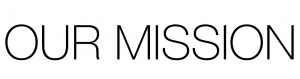 our mission statement