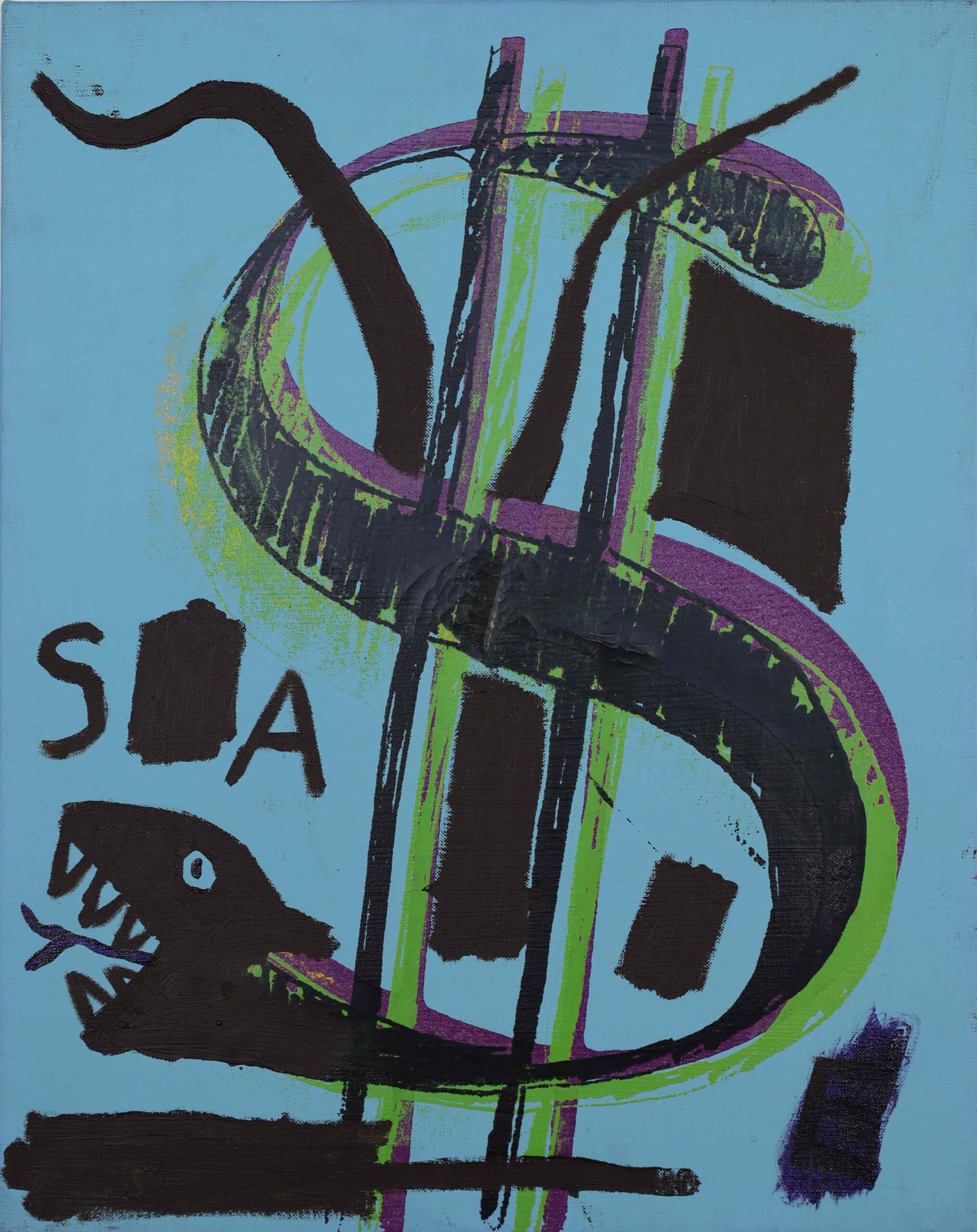 Basquiat x Warhol. Painting 4 Hands' Paris exhibition