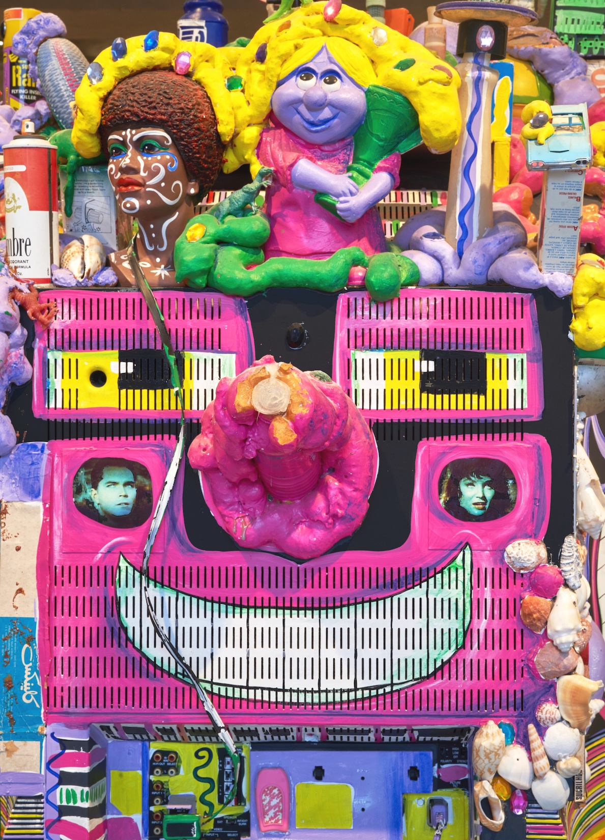 "Customized T.V. (35 in.)" (1995) (detail)